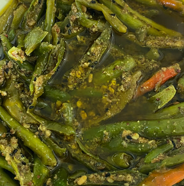 Green Chilli Pickle - Organic (300 gms)